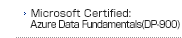Microsoft Certified: Azure Data Fundamentals (DP-900)