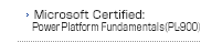 Microsoft Certified: Power Platform Fundamentals (PL-900)